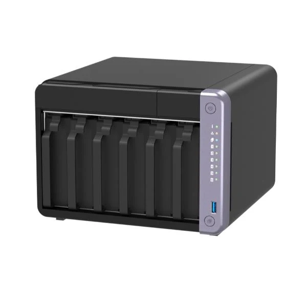 QNAP TS-632X-4G server NAS e di archiviazione Tower Alpine Alpine AL-524 4 GB DDR4 QNAP QTS Nero