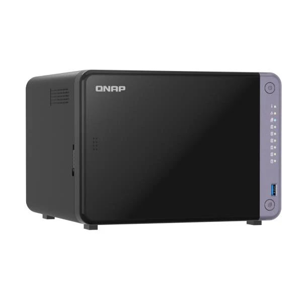QNAP TS-632X-4G server NAS e di archiviazione Tower Alpine Alpine AL-524 4 GB DDR4 QNAP QTS Nero