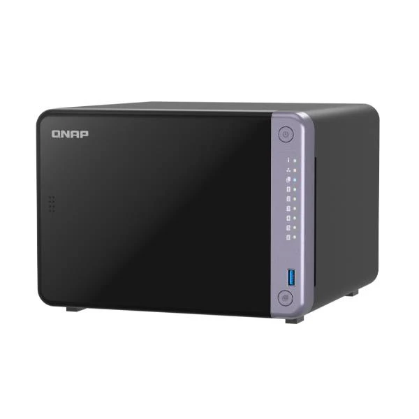QNAP TS-632X-4G server NAS e di archiviazione Tower Alpine Alpine AL-524 4 GB DDR4 QNAP QTS Nero