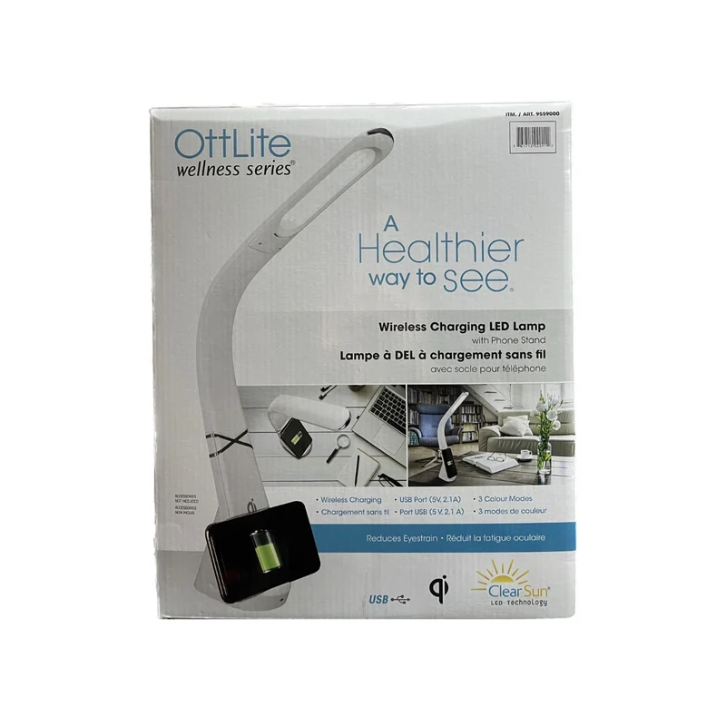 OTTLITE WELNESS SERIES - Lampe à DEL à Chargement Sans Fil