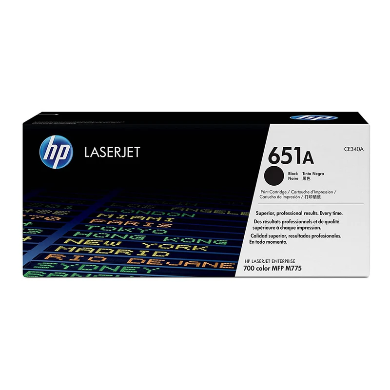 HP Toner CE340A Original 651A Black