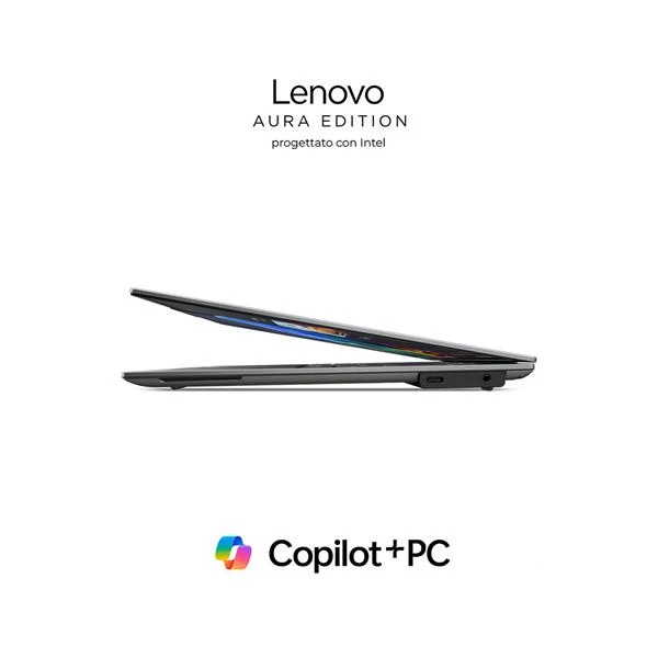 Lenovo ThinkPad X9-14 Gen 1 Copilot+ PC Intel Core Ultra 7 258V Computer portatile 35,6 cm (14") WUXGA 32 GB LPDDR5x-SDRAM 1 TB SSD Wi-Fi 7 (802.11be) Windows 11 Pro Italiano Grigio