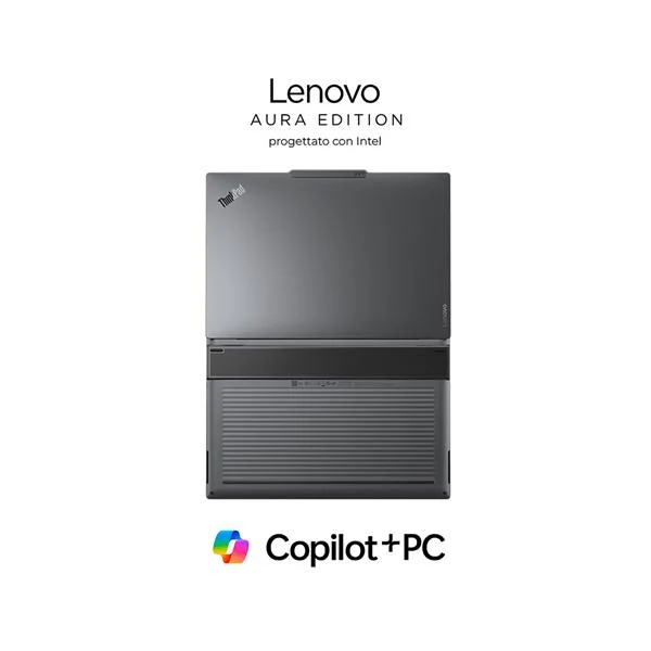 Lenovo ThinkPad X9-14 Gen 1 Copilot+ PC Intel Core Ultra 7 258V Computer portatile 35,6 cm (14") WUXGA 32 GB LPDDR5x-SDRAM 1 TB SSD Wi-Fi 7 (802.11be) Windows 11 Pro Italiano Grigio
