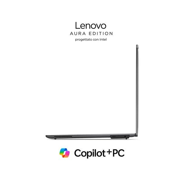 Lenovo ThinkPad X9-14 Gen 1 Copilot+ PC Intel Core Ultra 7 258V Computer portatile 35,6 cm (14") WUXGA 32 GB LPDDR5x-SDRAM 1 TB SSD Wi-Fi 7 (802.11be) Windows 11 Pro Italiano Grigio