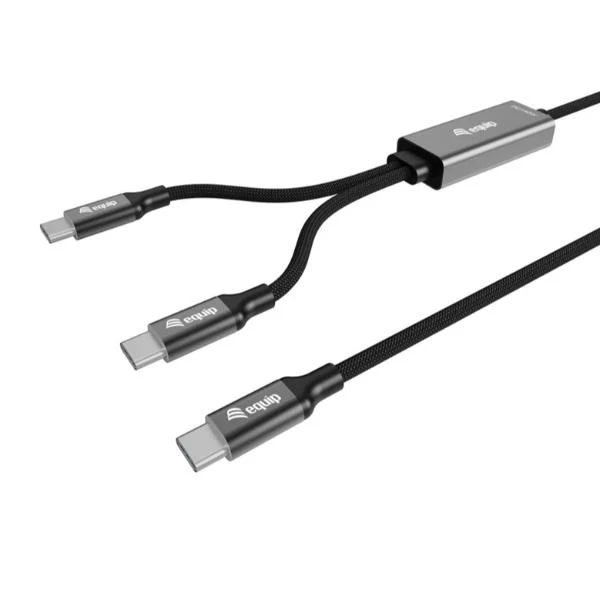 Equip 128441 cavo USB USB4 Gen 4x2 1,2 m USB C 80 Gbit/s 240 W Nero