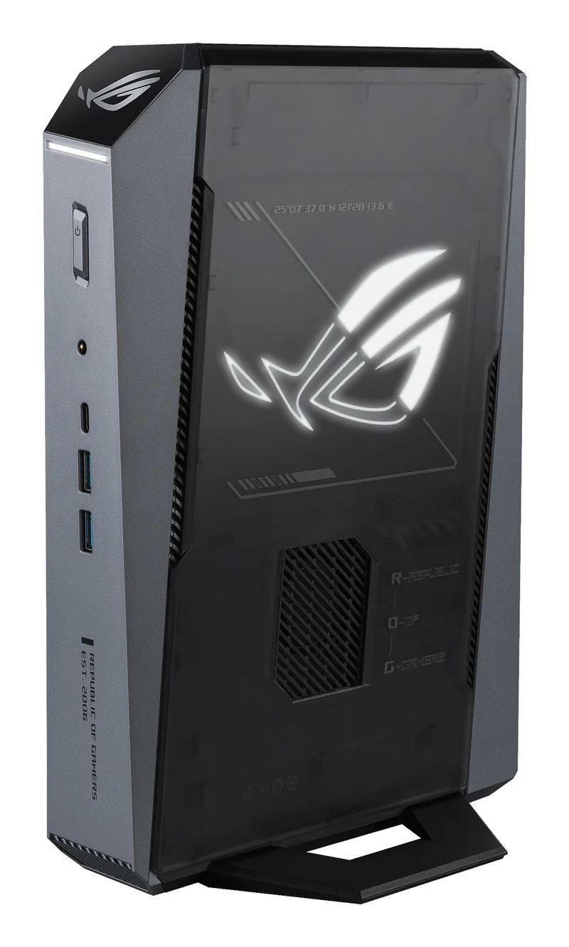 ASUS ROG GR70-N90039AN AMD Ryzen™ 9 9955HX 32 GB DDR5-SDRAM 1 TB SSD NVIDIA GeForce RTX 5070 Windows 11 Home Mini PC PC Nero