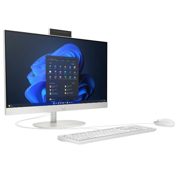 HP ProOne 240 G10 Intel® Core™ i5 i5-1334U 60,5 cm (23.8") 1920 x 1080 Pixel PC All-in-one 8 GB DDR4-SDRAM 512 GB SSD Windows 11 Home Wi-Fi 6 (802.11ax) Bianco