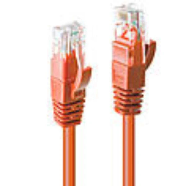 Lindy 48106 cavo di rete Arancione 0,5 m Cat6 U/UTP (UTP)