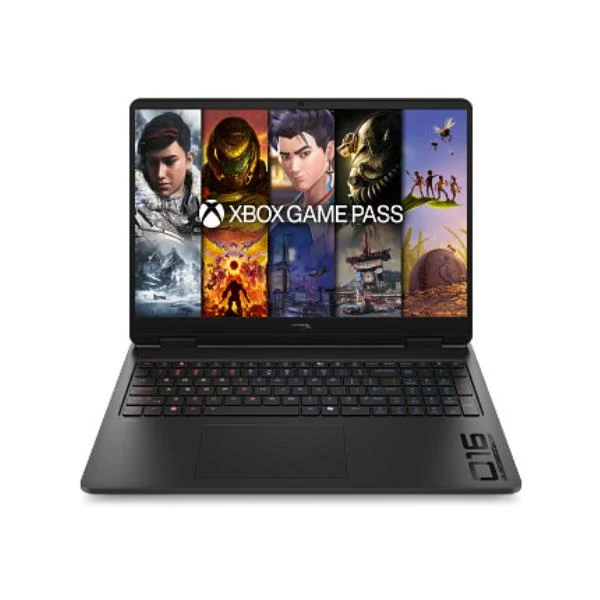 HP HyperX OMEN 16 inch Gaming Laptop PC 16-am2004nlx Intel Core Ultra 7 255HX 40,6 cm (16") 2.5K 16 GB DDR5-SDRAM NVIDIA GeForce RTX 5060 Wi-Fi 6 (802.11ax) Windows 11 Home AI PC Nero