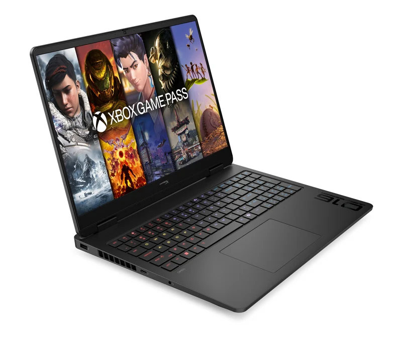 HP HyperX OMEN 16 inch Gaming Laptop PC 16-am2004nlx Intel Core Ultra 7 255HX 40,6 cm (16") 2.5K 16 GB DDR5-SDRAM NVIDIA GeForce RTX 5060 Wi-Fi 6 (802.11ax) Windows 11 Home AI PC Nero
