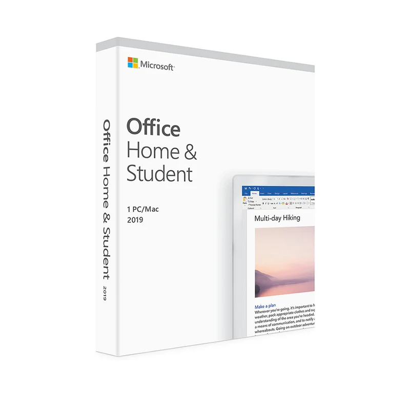 Office Home and Student 2019 All Lng PKL Online Africa Only - DIGITAL LICENSE ONLY