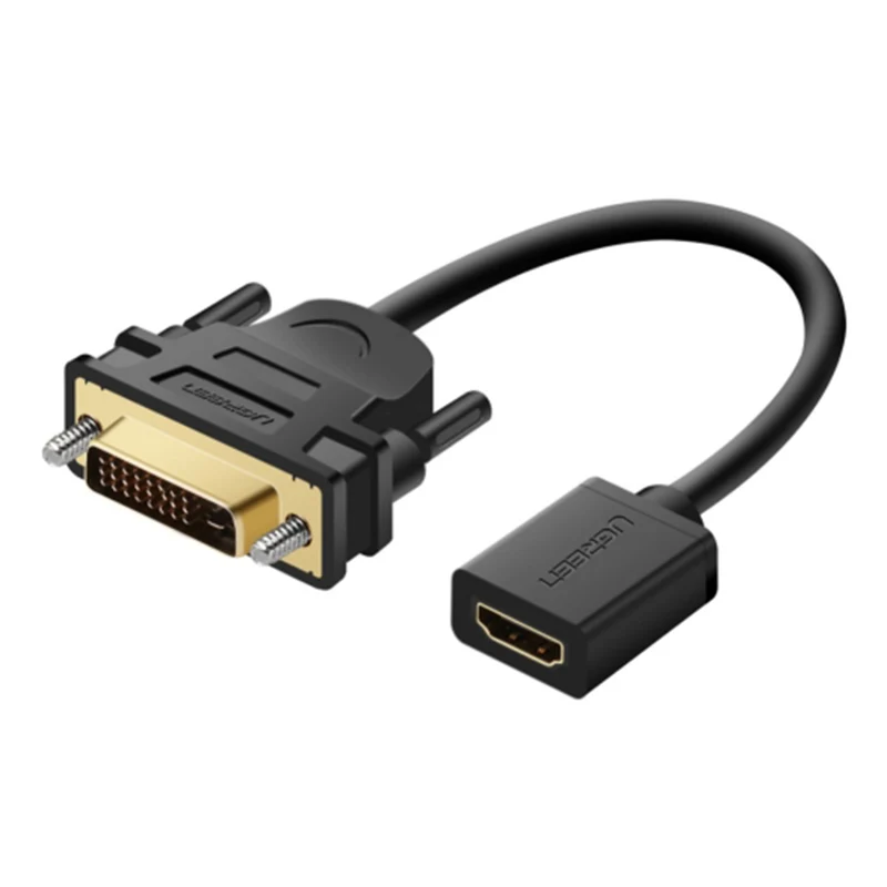 UGreen DVI Male to HDMI Female Adapter 22CM - 20118