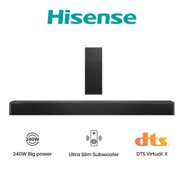 Hisense HS2100 Nero 2.1 canali 240 W