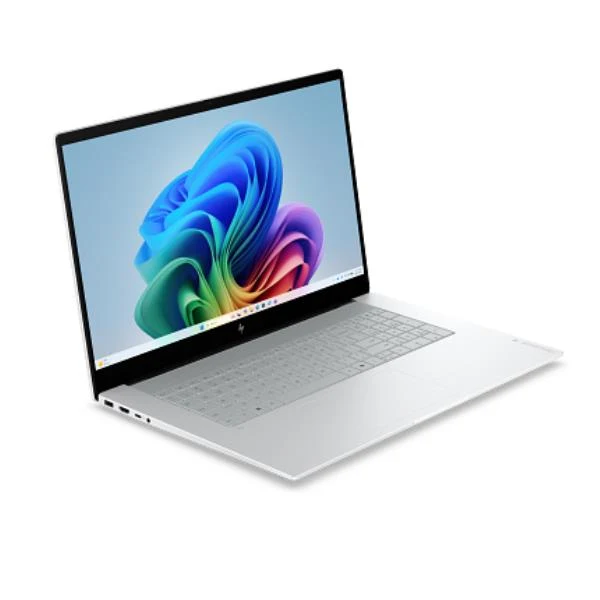 HP OmniBook X Laptop Next Gen AI 17-de0002nlx Copilot+ PC Intel Core Ultra 9 386H Computer portatile 43,9 cm (17.3") Touch screen Full HD 32 GB LPDDR5x-SDRAM 1 TB SSD Wi-Fi 7 (802.11be) Windows 11 Home Argento
