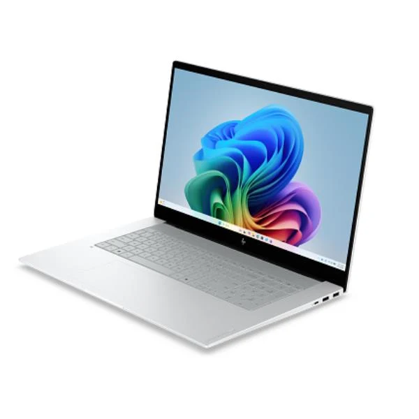 HP OmniBook X Laptop Next Gen AI 17-de0002nlx Copilot+ PC Intel Core Ultra 9 386H Computer portatile 43,9 cm (17.3") Touch screen Full HD 32 GB LPDDR5x-SDRAM 1 TB SSD Wi-Fi 7 (802.11be) Windows 11 Home Argento
