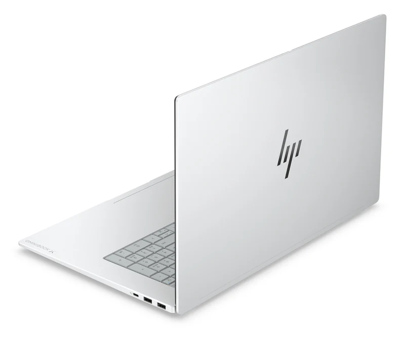 HP OmniBook X Laptop Next Gen AI 17-de0002nlx Copilot+ PC Intel Core Ultra 9 386H Computer portatile 43,9 cm (17.3") Touch screen Full HD 32 GB LPDDR5x-SDRAM 1 TB SSD Wi-Fi 7 (802.11be) Windows 11 Home Argento