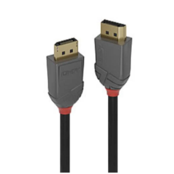 Lindy 36484 cavo DisplayPort 5 m Nero, Grigio