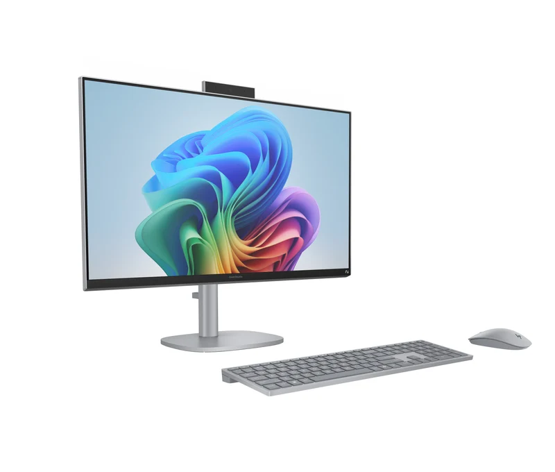 HP OmniStudio X All-in-One Desktop Next Gen AI 27-cs1009nl PC Copilot+ PC Intel Core Ultra 7 256V 68,6 cm (27") 1920 x 1080 Pixel Touch screen PC All-in-one 16 GB LPDDR5x-SDRAM 1 TB SSD Windows 11 Home Argento
