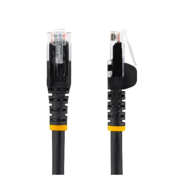 StarTech.com N6LPATCH50CMBK cavo di rete Nero 0,5 m Cat6 U/UTP (UTP)