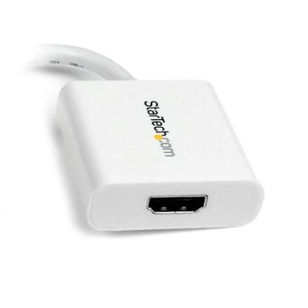 StarTech.com Adattatore Mini DisplayPort a HDMI Passivo 1080p - Convertitore Video mDP 1.2 a HDMI - Dongle Mini DP o Thunderbolt 1/2 Mac/PC a HDMI per Monitor/TV/Display - Bianco