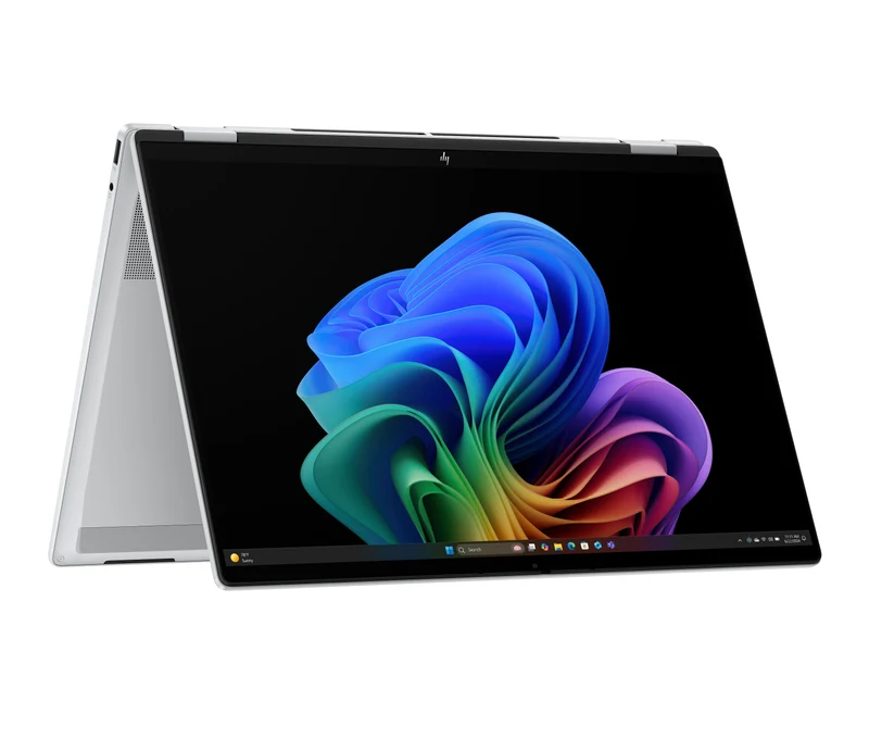 HP OmniBook X Flip Gen AI 16-as0028nl Copilot+ PC Intel Core Ultra 7 258V 40,6 cm (16") Touch screen 2K 32 GB LPDDR5x-SDRAM Wi-Fi 6E (802.11ax) Windows 11 Home Argento