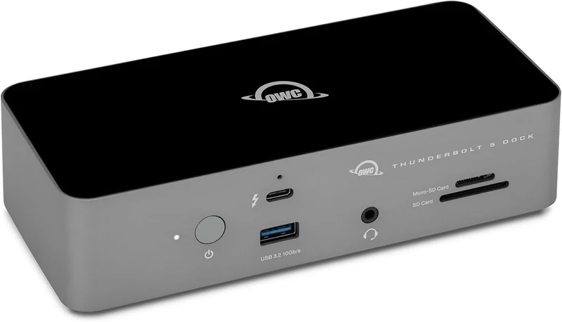 OWC TB5SSH20S04 STUDIOSTACK THUNDERBOL 5 1 STACKABLE 20TB HDD + 4TB NVME SSD STORAGE AND CONNECTIVITY EXPANSION SOLUTION