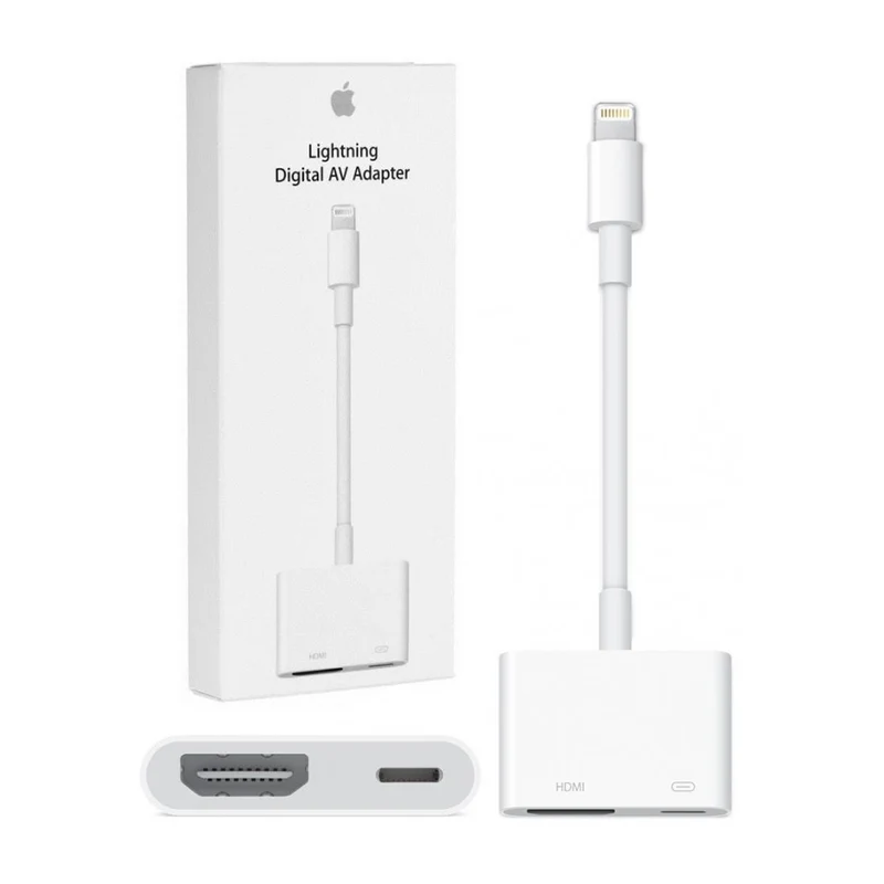 Apple Lightning to AV Adapter MD826