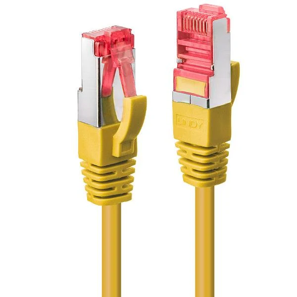 Lindy 47764 cavo di rete Giallo 2 m Cat6 S/FTP (S-STP)