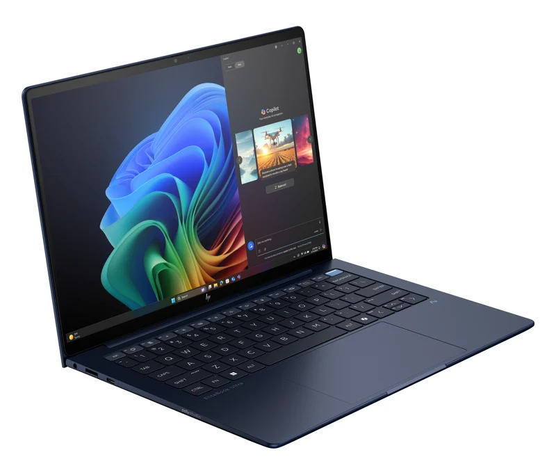 HP EliteBook Ultra G1i Next Gen AI PC Wolf Pro Security Edition Copilot+ PC Intel Core Ultra 5 226V Computer portatile 35,6 cm (14") Touch screen 2.8K 16 GB LPDDR5x-SDRAM Wi-Fi 7 (802.11be) Windows 11 Pro Blu