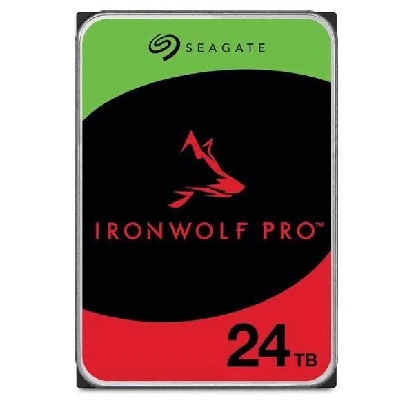 Seagate IronWolf Pro ST24000NT002 disco rigido interno 24 TB 7200 Giri/min 512 MB 3.5" Serial ATA III