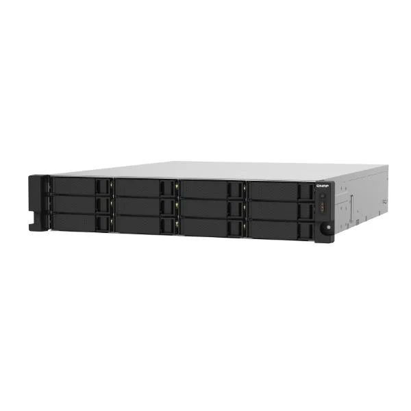 QNAP TS-1232PXU-RP NAS Armadio (2U) Annapurna Labs AL324 4 GB DDR4 0 TB QNAP QTS Nero