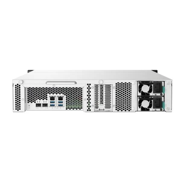 QNAP TS-1232PXU-RP NAS Armadio (2U) Annapurna Labs AL324 4 GB DDR4 0 TB QNAP QTS Nero