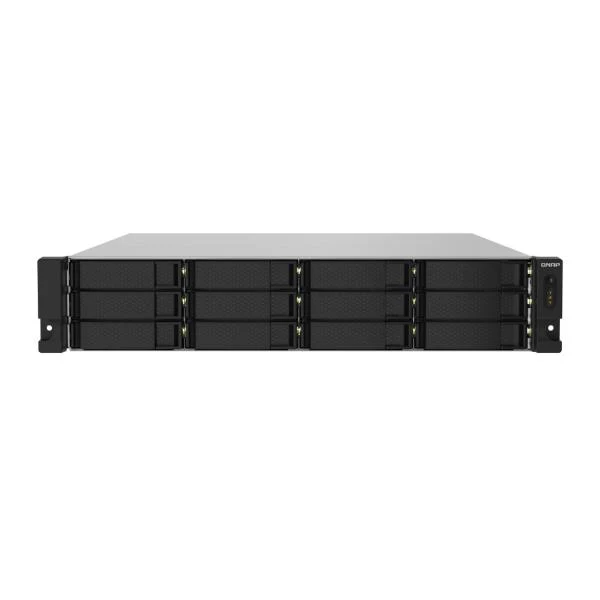 QNAP TS-1232PXU-RP NAS Armadio (2U) Annapurna Labs AL324 4 GB DDR4 0 TB QNAP QTS Nero