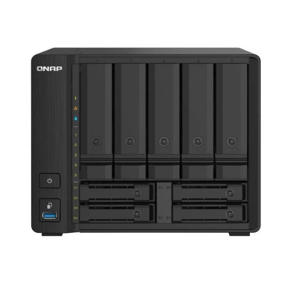 QNAP TS-932PX NAS Tower Annapurna Labs Alpine AL-324 4 GB DDR4 0 TB QNAP Turbo System Nero