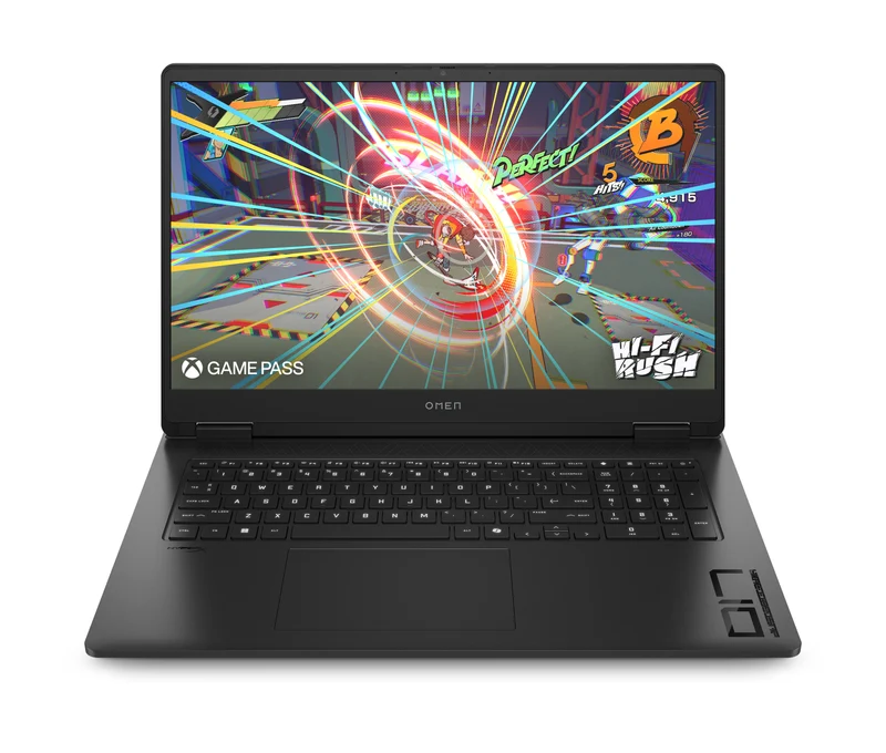 HP OMEN Gaming Laptop 17-db1001nlx Copilot+ PC AMD Ryzen AI 7 Computer portatile 43,9 cm (17.3") Quad HD 32 GB DDR5-SDRAM NVIDIA GeForce RTX 5070 Wi-Fi 6 (802.11ax) Windows 11 Home Nero