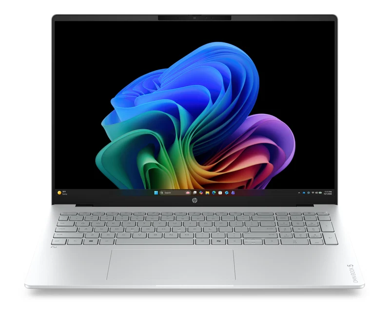 HP OmniBook 5 Laptop Next Gen AI 16-bp0010nlx Copilot+ PC AMD Ryzen AI 7 Computer portatile 40,6 cm (16") 2K 32 GB LPDDR5x-SDRAM Wi-Fi 6 (802.11ax) Windows 11 Home Argento
