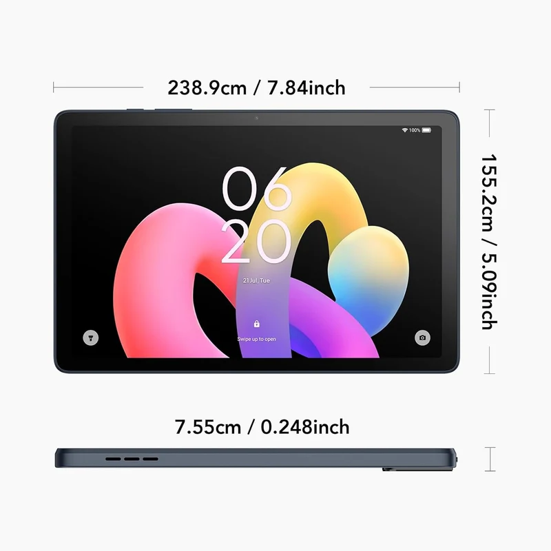 TCL TAB 10L Gen 4 Mediatek 64 GB 25,6 cm (10.1") 4 GB Wi-Fi 5 (802.11ac) Android 15 Antracite