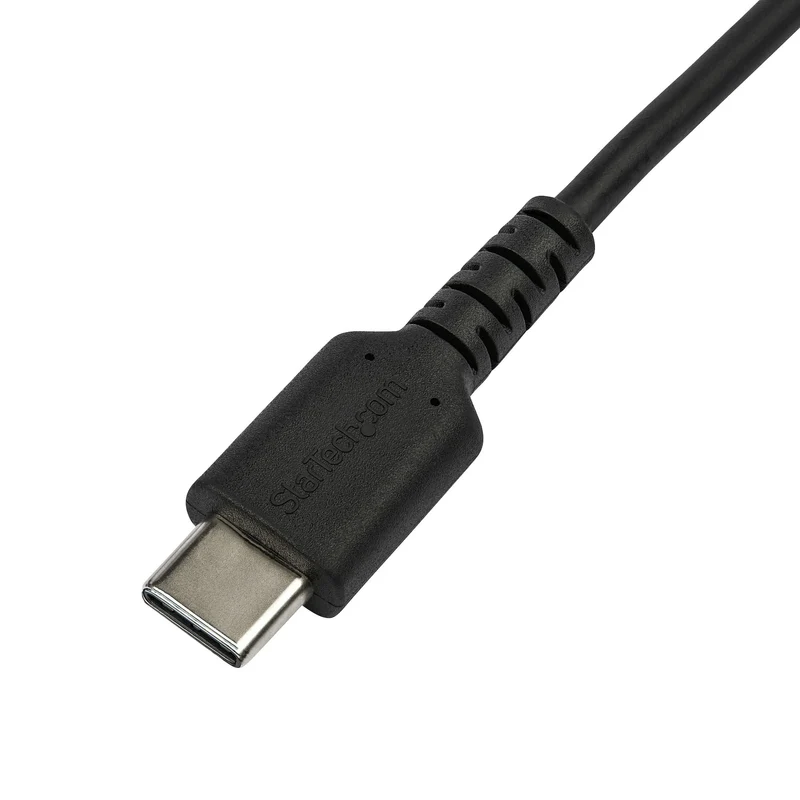 StarTech.com Cavo durevole da USB-C a Lightning da 2m nero - Cavo di alimentazione/sincronizzazione in Fibra aramidica robusta per impieghi intensivi da USB tipo C a Lightening - Certificato Apple MFi per iPad/iPhone 12