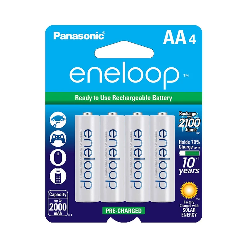 Panasonic Battery AA 4in1 Rechargeable 2000mAh