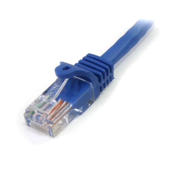 StarTech.com 45PAT5MBL cavo di rete Blu 5 m Cat5e U/UTP (UTP)