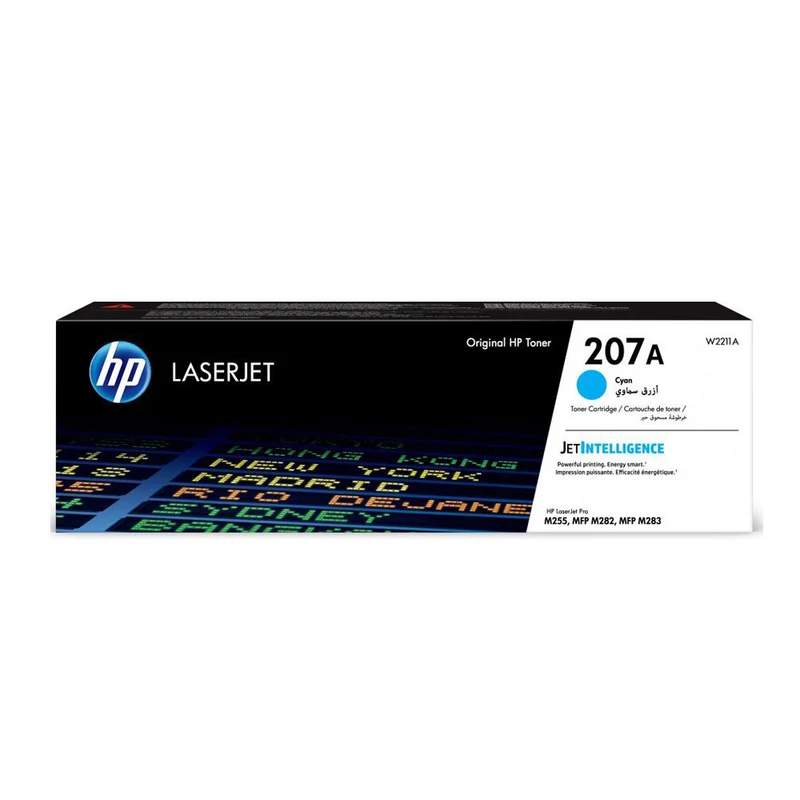 HP 207A Cyan Original Toner Cartridge (W2211A)