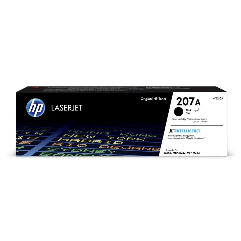 HP 207A Black Original Toner Cartridge (W2210A)