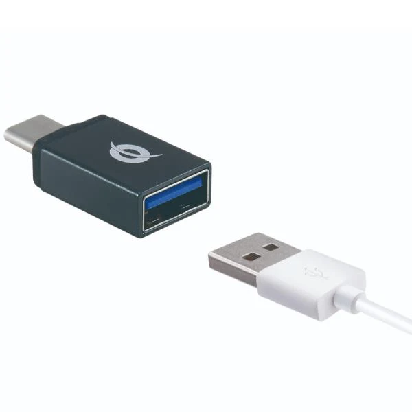 Conceptronic DONN04G adattatore per inversione del genere dei cavi USB 3.1 Gen 1 Type-C, USB 2.0 Type-C USB 3.1 Gen 1 Type-A, USB 2.0 Micro Nero