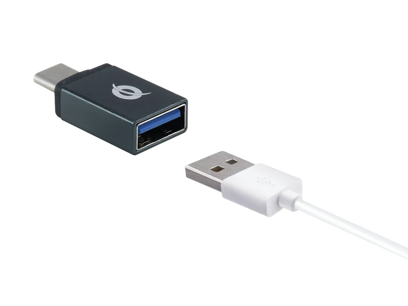 Conceptronic DONN04G adattatore per inversione del genere dei cavi USB 3.1 Gen 1 Type-C, USB 2.0 Type-C USB 3.1 Gen 1 Type-A, USB 2.0 Micro Nero