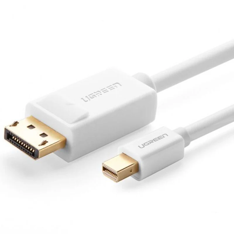 UGreen Mini DP to DP Cable 1.5M (White) 10476/10477