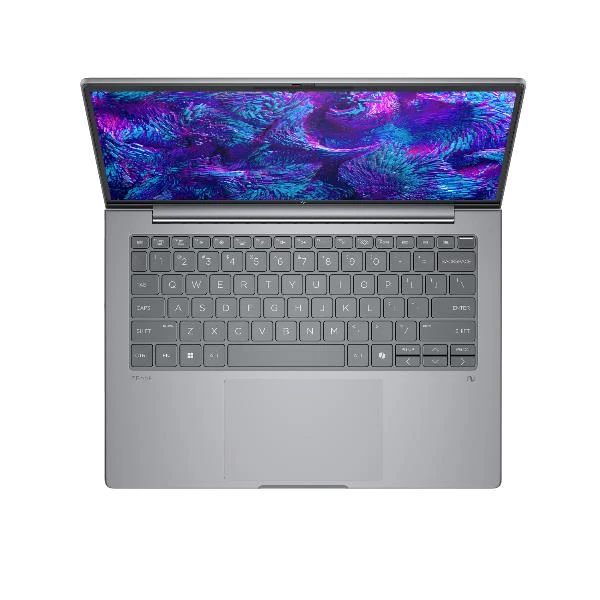 HP ZBook 8 G1i Wolf Pro Security Edition Intel Core Ultra 7 255H Workstation mobile 35,6 cm (14") WUXGA 16 GB DDR5-SDRAM 512 GB SSD NVIDIA RTX 500 Ada Wi-Fi 7 (802.11be) Windows 11 Pro AI Workstation, AI PC Argento