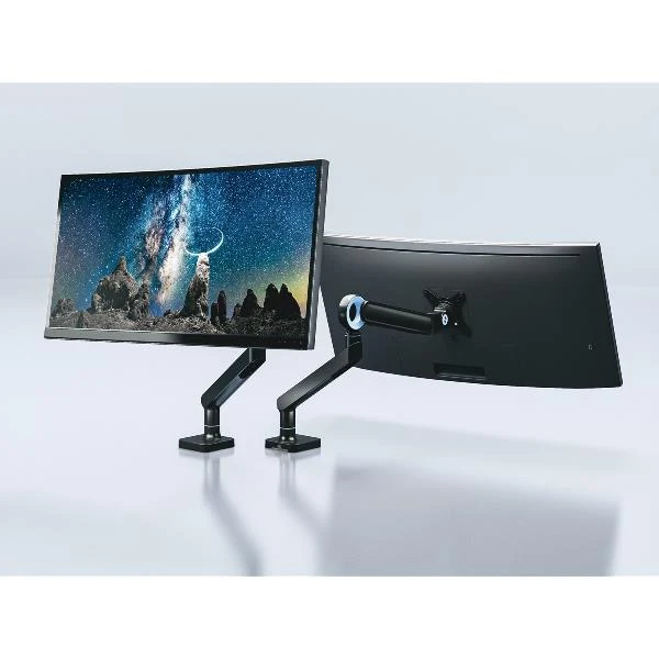 Equip Staffa di montaggio per monitor premium da 17“-35”, nero