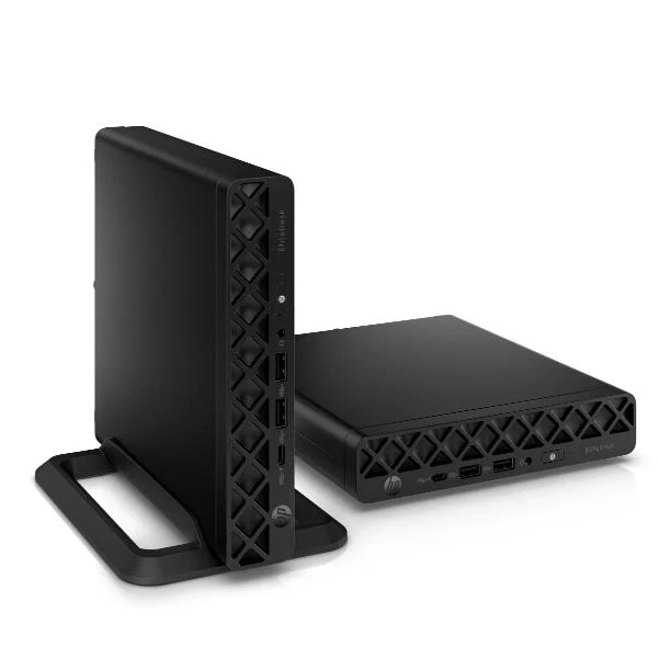 HP EliteDesk 8 Mini G1a Next Gen AI Wolf Pro Security Edition Copilot+ PC AMD Ryzen AI 7 350 16 GB DDR5-SDRAM 512 GB SSD Windows 11 Pro Mini PC AI PC Nero