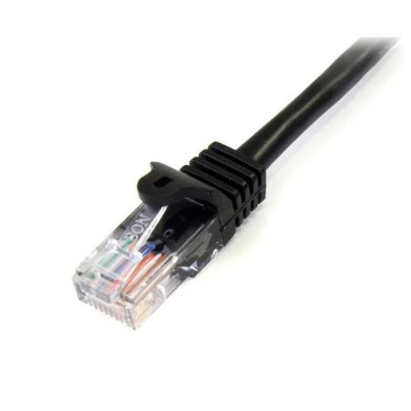 StarTech.com Cavo di Rete da 10m Nero Cat5e Ethernet RJ45 Antigroviglio