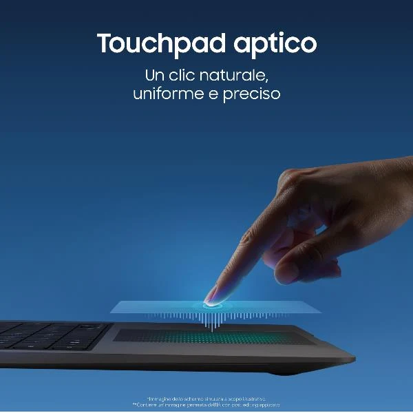 Samsung Galaxy Book6 Pro Copilot+ PC Intel Core Ultra 7 356H Computer portatile 35,6 cm (14") Touch screen WQXGA+ 32 GB LPDDR5x-SDRAM 512 GB SSD Wi-Fi 7 (802.11be) Windows 11 Pro Grigio
